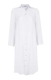 DELLA SHIRT DRESS - WHITE
